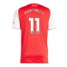 Arsenal Gabriel Martinelli #11 Hjemmedrakt 2025-26 Korte ermer